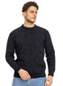 Black - Design 0125 BS - Round Pullover - Khotwh